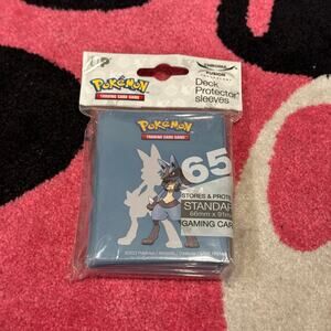 Pokémon Lucario Deck Protector Sleeves – Sealed